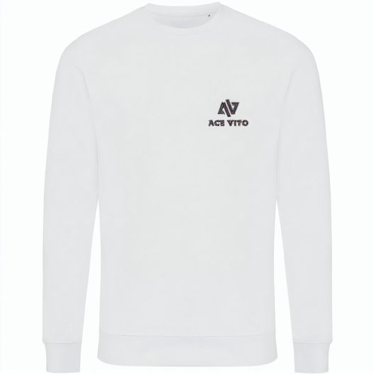 IQONIQ Zion Rundhals-Sweater aus recycelter Baumwolle (Bild 1)
