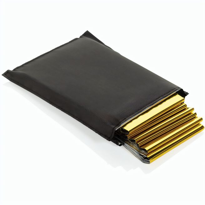 Solra-Rettungsdecke in RCS-Tasche aus recyceltem RPET