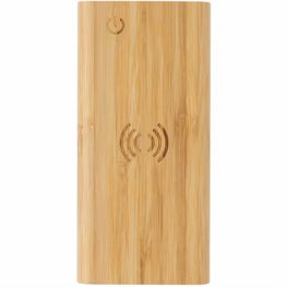 Produktabbildung 8.000mAh Bambus-Wireless-Powerbank 8.000mAh Bambus-Wireless-Powerbank