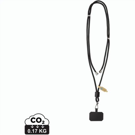 CarryLoop verstellbares Handyband aus RCS rec. PET (Bild 1)