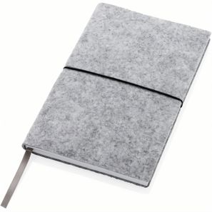A5-Softcover-Notizbuch aus GRS zertifiert recyceltem Filz