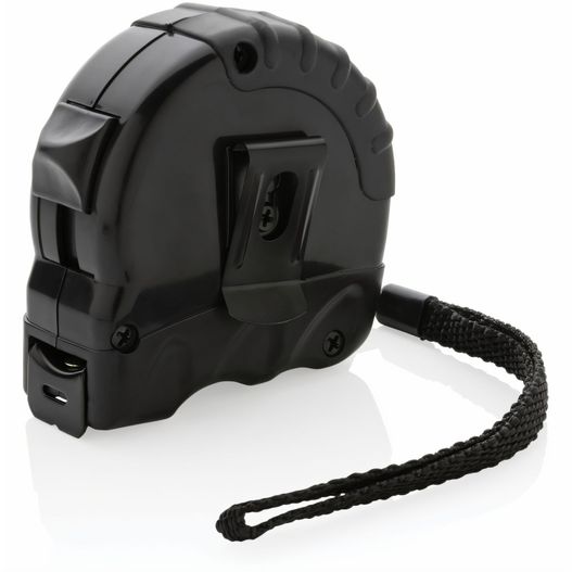 ein bandmaß auf weißem hintergrund 5m/19mm Maßband aus RCS recyceltem Kunststoff (Bild 1)