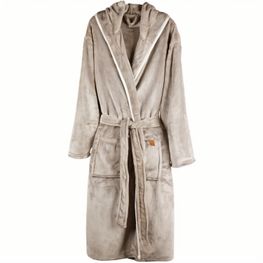 Produktabbildung VINGA Louis Luxus Plüsch GRS rPET Bademantel Größe L/XL VINGA Louis Luxus Plüsch GRS rPET Bademantel Größe L/XL