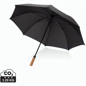 Tony Aware™ RPET 30" Schirm mit auto. Öffnung & Akaziengriff