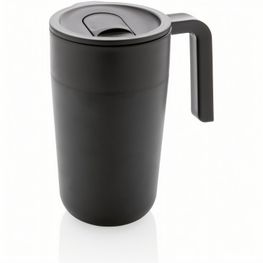 GRS recycelte PP und Stainless Steel Tasse mit Griff