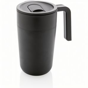 GRS recycelte PP und Stainless Steel Tasse mit Griff