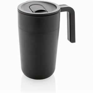GRS recycelte PP und Stainless Steel Tasse mit Griff