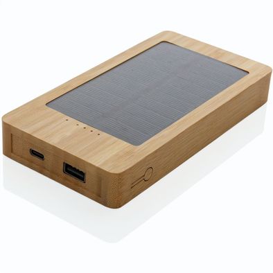 Sunwick 10.000mah Bambus Solar Powerbank