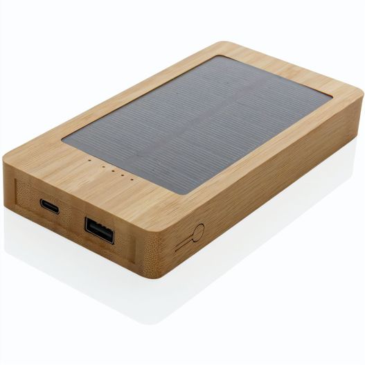 Sunwick 10.000mah Bambus Solar Powerbank (Bild 1)