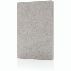 Phrase GRS-zertifiziertes A5-Notizbuch aus recyceltem Filz