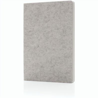 Phrase GRS-zertifiziertes A5-Notizbuch aus recyceltem Filz