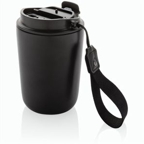 Cuppa Vakuumbecher aus RCS-Stahl mit Umhängeband
