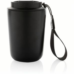 Cuppa Vakuumbecher aus RCS-Stahl mit Umhängeband