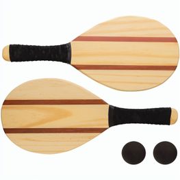 Frescobol Tennis-Set aus Holz