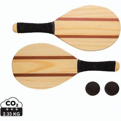 Frescobol Tennis-Set aus Holz