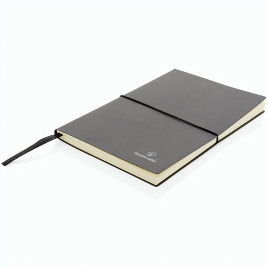 A5 Notizbuch aus GRS recyceltem Leder (Bild 1)