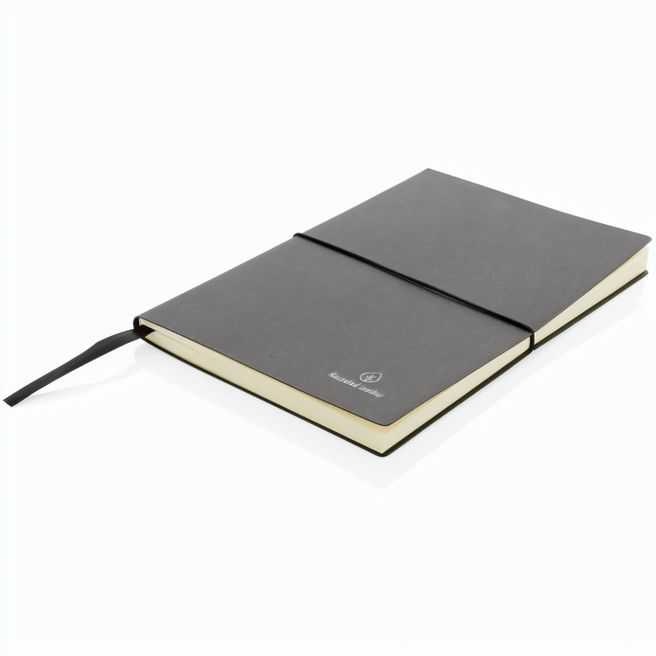 Produktabbildung A5 Notizbuch aus GRS recyceltem Leder A5 Notizbuch aus GRS recyceltem Leder