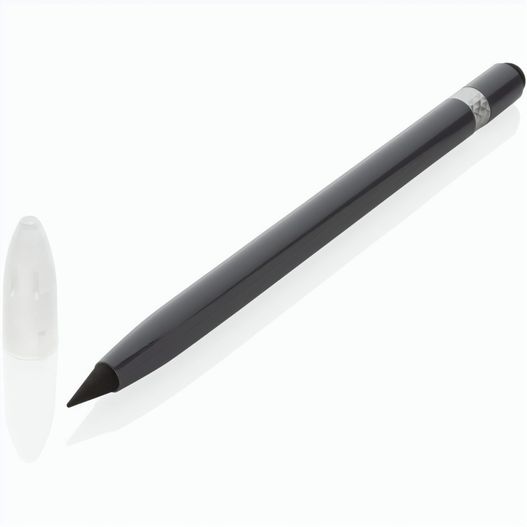 Produktabbildung Tintenloser Stift aus Aluminium mit Radiergummi Tintenloser Stift aus Aluminium mit Radiergummi (Bild 1)