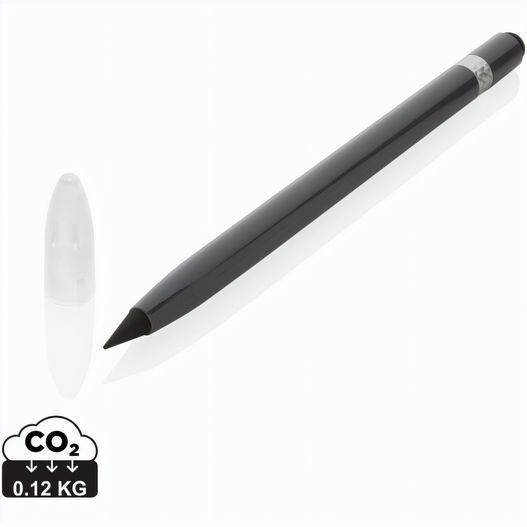 Produktabbildung Tintenloser Stift aus Aluminium mit Radiergummi Tintenloser Stift aus Aluminium mit Radiergummi (Bild 1)