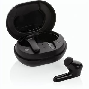 TWS Ohrhörer aus RCS Standard recyceltem Kunststoff