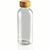 RCS rPET Flasche mit Bambus-Deckel (Bild 1)