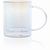 Doppelwandiger Deluxe-Becher aus galvanisiertem Glas (Bild 1)