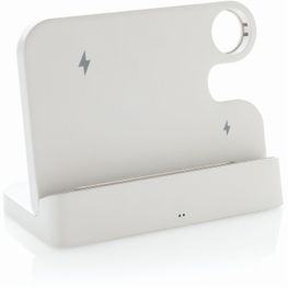 Produktabbildung Joltz dual 15W-Ladegerät aus RCS rec. ABS mit iWatch-Slot Joltz dual 15W-Ladegerät aus RCS rec. ABS mit iWatch-Slot