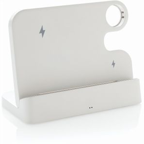 Joltz dual 15W-Ladegerät aus RCS rec. ABS mit iWatch-Slot