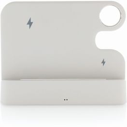 Joltz dual 15W-Ladegerät aus RCS rec. ABS mit iWatch-Slot