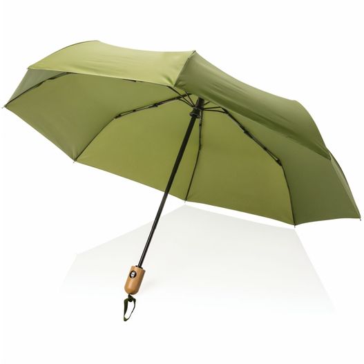 21" Impact AWARE™ RPET 190T Bambus-Schirm autom. open/close (Bild 1)