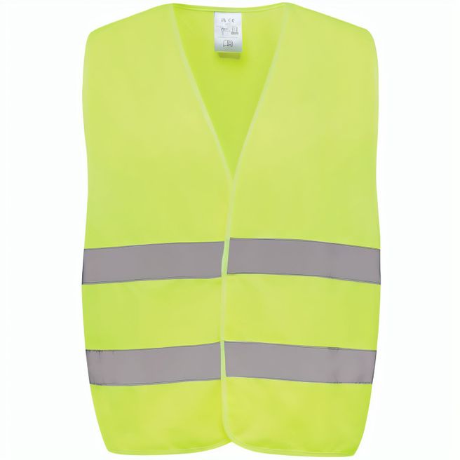 Sicherheitsweste aus GRS recyceltem PET