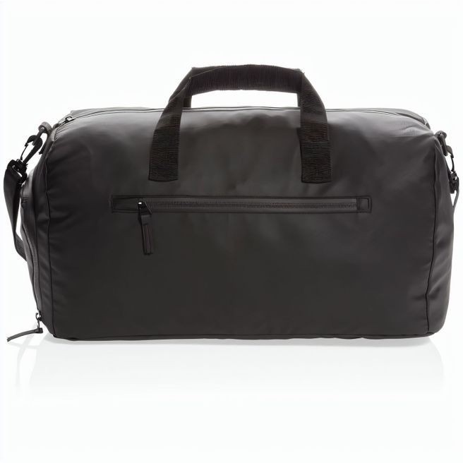 Fashion schwarze Wochenendtasche, PVC-frei