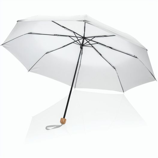 Produktabbildung 20.5" Impact AWARE™ RPET 190T Pongee Bambus Mini-Schirm 20.5" Impact AWARE™ RPET 190T Pongee Bambus Mini-Schirm (Bild 1)