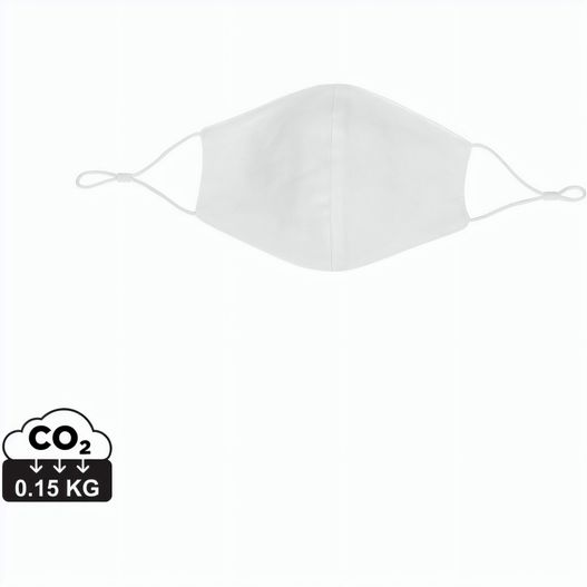 Produktabbildung Wiederverwendbare 2-lagige Baumwoll-Gesichtsmaske Wiederverwendbare 2-lagige Baumwoll-Gesichtsmaske (Bild 1)