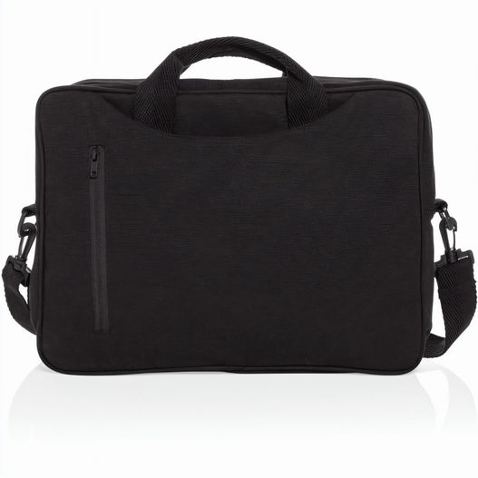 Laluka AWARE™ 15.4" Laptop-Tasche aus recycelter Baumwolle (Bild 1)