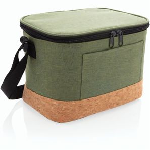 Two-Tone Kühltasche mit Korkdetails