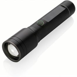 Produktabbildung Heavy-Duty USB-Taschenlampe aus RCS recyceltem Aluminium Heavy-Duty USB-Taschenlampe aus RCS recyceltem Aluminium