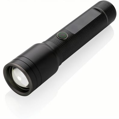 Produktabbildung Heavy-Duty USB-Taschenlampe aus RCS recyceltem Aluminium Heavy-Duty USB-Taschenlampe aus RCS recyceltem Aluminium