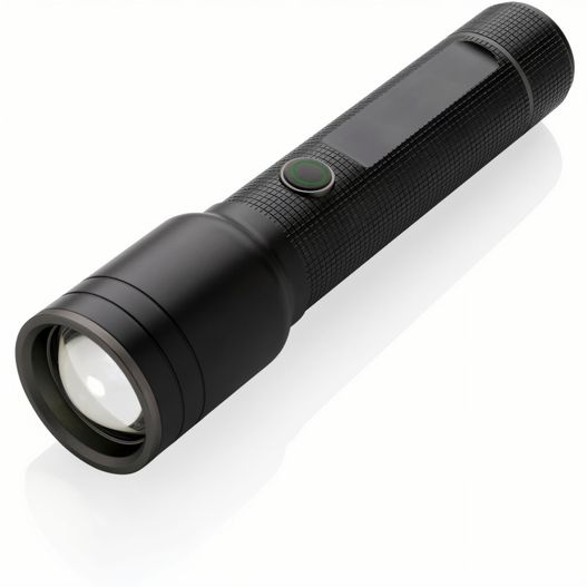 Heavy-Duty USB-Taschenlampe aus RCS recyceltem Aluminium (Bild 1)