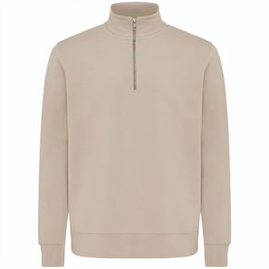 IQONIQ Elgon Quarter-Zip-Sweater aus rec. Baumwolle
