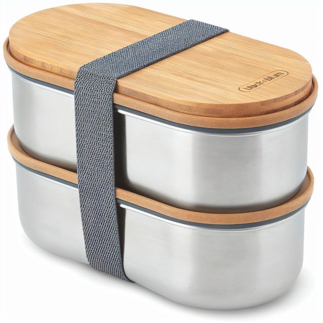 Black+Blum Stainless Steel Double Bento Box