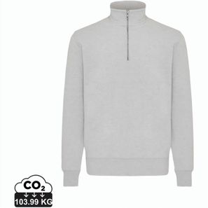 IQONIQ Elgon Quarter-Zip-Sweater aus rec. Baumwolle