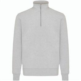 IQONIQ Elgon Quarter-Zip-Sweater aus rec. Baumwolle