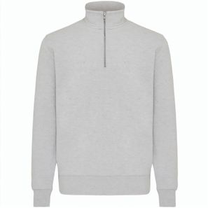 IQONIQ Elgon Quarter-Zip-Sweater aus rec. Baumwolle