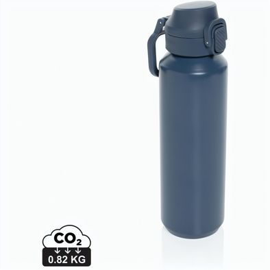 Via RCS Re-Steel Sportflasche mit Verschluss, 600ml