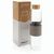 Impact Borosilikat-Glasflasche mit Bambusdeckel (Bild 3)