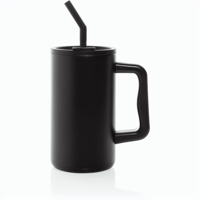 Cube Becher aus RCS recyceltem Stahl 800ml