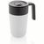GRS recycelte PP und Stainless Steel Tasse mit Griff