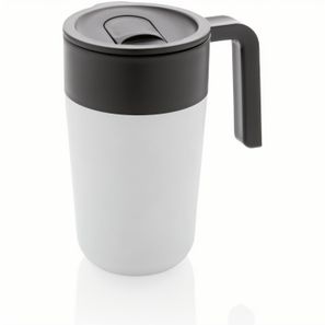 GRS recycelte PP und Stainless Steel Tasse mit Griff