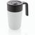 GRS recycelte PP und Stainless Steel Tasse mit Griff